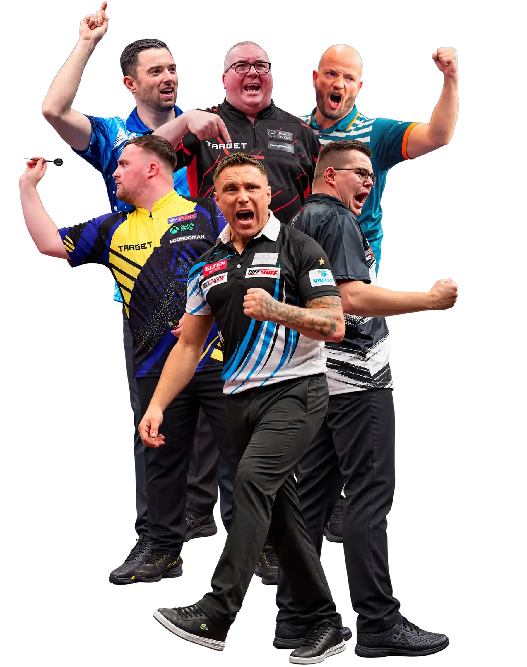 Dartspieler des Plakats des Darts Grand Prix de France